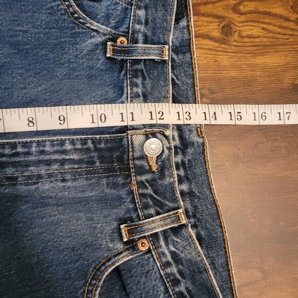 Vtg Levi's Jeans Size 38x34 Measures 34x34 Relaxed Fit 550 USA Medium Wash Y2K - Picture 8 of 10